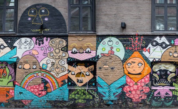 Street art - panorama