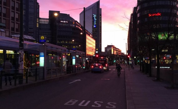 Oslo an early october morning - colour version